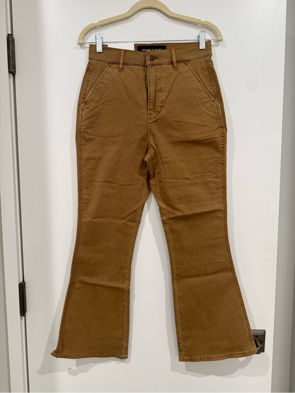 Veronica Beard Carson high rise ankle flare, 27